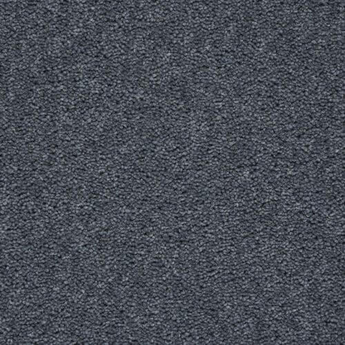 Perfect Home Dutch Blue Heather Plain Synthetic Wool Carpet